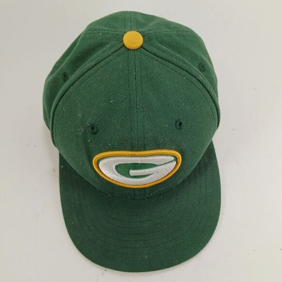 New Era 59FiftyGreen Bay Packers NFL Cap/Hat Size 6.5. Embroidered Green. Fitted - Picture 6 of 9